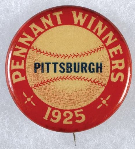 PIN 1925 Pittsburgh Pennant Winners